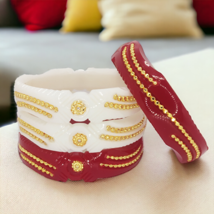 Gold Plated Wedding Bangles