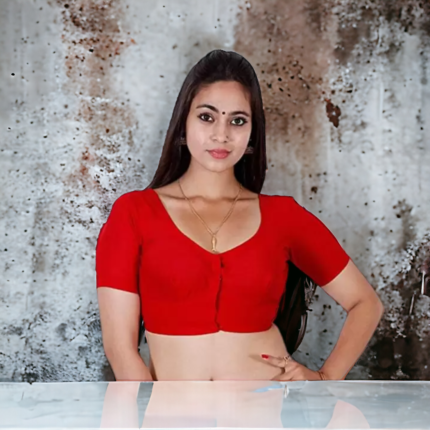 Round Neck Women Blouse